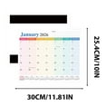 thumbnail image 3 of dajkiuy 2026-2027 Magnetic Calendar for Refrigerator, 10x12 Inch January 2026 to June 2027 18 Months Fridge Calendar Magnet, Season and Holidays Decor for Home Easy Organizing, 3 of 8