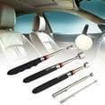 thumbnail image 2 of 5-Pack Pick Round Mirror Retractable Adjustable Telescopic Stick Automotive Garage Office Home, 2 of 8