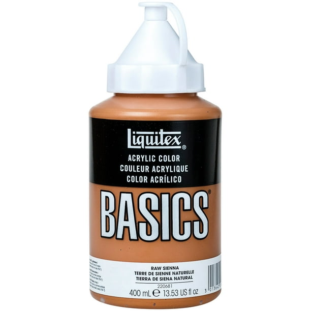 Liquitex BASICS Acrylic Paint 400mlRaw Sienna