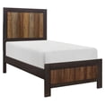 thumbnail image 1 of Lexicon Cooper 42,5 Pouces Moderne en Bois et MDF Conseil Lit Simple en Brun, 1 of 8