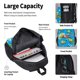 thumbnail image 4 of Disketp Cute Car Cartoon Mochila Estampada de Gran Capacidad con Lonchera y Estuche, Set de 3 Piezas para Estudiantes, 4 of 7
