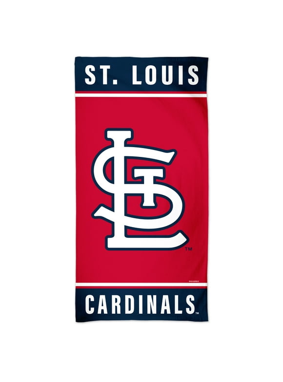 MLB St Louis Cardinals Team 30" x 60" Beach Towel
