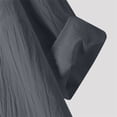 thumbnail image 5 of Summer Tops for Women, Women Blouses, Stylish Women's Casual Loose Button Down Shirt for Effortless and Comfort in Everyday Wear, 5 of 7