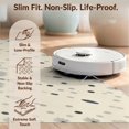 thumbnail image 6 of Design&I 6'x9' Ultra Soft Area Rug, Brushed Central Emblem Mediterranean Dot Motif Symmetrical Design None Fluffy Washable Non Shedding for Guest Room Bedroom Living Room, 6 of 7