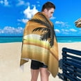 thumbnail image 4 of GZHJMY Microfiber Beach Towel,Tropical Coconut Palm Tree Super Absorbent Sport Towel with Pouch,Quick Dry Pool Towels Pool Blanket for Swimming,Picnic,Yoga Gym 30×60in Washcloth, 4 of 7