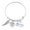 D, variant on YUEHAO Bracelets Piece Mom Angel Of Heart A Bracelet Lettering My Wing Bracelet Adjustable Family Dad Bracelets