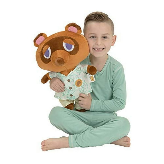 Franco Kids Bedding Super Soft Plush Cuddle Pillow Buddy, One Size, Animal Crossing Tom Nook