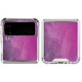 thumbnail image 1 of Purple Space Marble Galaxy Z Flip4 5G Clear Case,iPhone 16 Pro, 1 of 3
