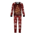 thumbnail image 5 of Onlypjs Family Matching Christmas Pajamas – Holiday Tree & Santa Print Sleepwear Sets for Women, Men, Couples, 5 of 5