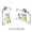 2 Counts, variant on 【Father's Day Gift】 Joytutus 2-Pack Magnetic Car Sun Visor Photo Clips Clear Acrylic Display Frames for Personalized Family Pet Photos Easy to Clip Driver Gift