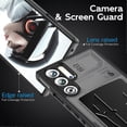 thumbnail image 5 of For ZTE nubia Red Magic 9 Pro 5G Shield Heat Dissipation Phone Case Liquid Silicone PC Back Cover -, 5 of 5