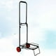 thumbnail image 5 of Carrito de compras portátil y plegable de dos ruedas, con plataforma plana y ruedas, color negro, 5 of 7