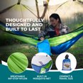 thumbnail image 4 of Bliss Hammocks Hammock in a Bag with Mosquito Net and Tree Straps, 350 Lb Cap, Mermaid, 4 of 15