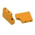thumbnail image 2 of 2pcs Aluminum Engine Mount / Holder Parts Engine for HSP RC 1:10 Car Upgrade Parts Golden, 2 of 9