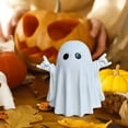 thumbnail image 2 of Halloween Rock 'n' Roll Ghost Decoration - Whimsical Musical Spirit Resin Figurine, Weather-Resistant Indoor/Outdoor Decor for Home, Office, Party & Garden Display, 2 of 9