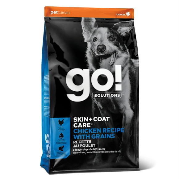 Go! Solutions Skin + Coat Care Chicken Dog Food 12lbs