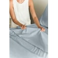 thumbnail image 5 of CGK Linens 3-Piece Ultra Soft & Comfy Hotel Luxury Sheet Set - Twin Size Cooling Bed Sheet Fits 8"-16" Mattresses, Sky Blue, 5 of 7