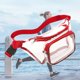 thumbnail image 3 of Bolsa De Hombro Bolsa de mensajero de PVC, bolsa de cinturón transparente portátil para deportes al aire libre (rojo) Ndcxsfigh Para Estrenar, 3 of 5
