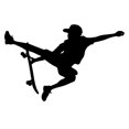 thumbnail image 2 of Skateboarding Sport Wall Decal by Wallmonkeys Peel and Stick Graphic (48 in W x 31 in H) WM288612, 2 of 4