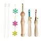 thumbnail image 1 of Kit de bordado con aguja mágica, juego de aguja mágica con pluma de bordar y enhebrador. 3x Aguja 5 Enhebrador, 1 of 9