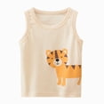 thumbnail image 2 of NIEWTR Toddler Summer Clothes Boys Sleeveless T-Shirts 2T 3T 4T 5T 6T Toddler Tank Tops Undershirt Soft Breathable Tees for Sport(B-Beige,6 Years), 2 of 3