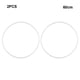 thumbnail image 5 of Bearachild 2 unids/set fácil de configurar y confiable taburete de Bar Protector base de silla anillo versátil duradero Decoración del hogar blanco 60cm, 5 of 6