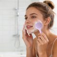 thumbnail image 7 of Silicone Facial Cleansing Brush With Long Handle, Manual Face Scrubber For Deep Gentle Exfoliating Skin Massage Pore Cleaning, 7 of 7
