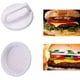 thumbnail image 3 of Nvzi Prensa para hamburguesas, molde para hamburguesas de plástico de 5,2 pulgadas, prensa para hamburguesas rellenas, fácil liberación de hamburguesas para cocinar, 3 of 5