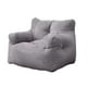 thumbnail image 2 of Sillón individual cómodo y decorativo para sofá, sillón, muebles de lectura Gris claro, 2 of 8