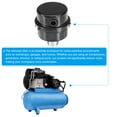 thumbnail image 5 of Unique Bargains G1/2 Air Compressor Silencers Filter, Intake Muffler, Black, White, 5 of 5