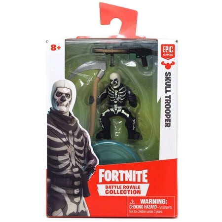 fortnite battle royale collection skull trooper mini figure walmart com - fortnite og skull trooper gameplay