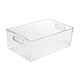 thumbnail image 3 of Cubo Organizador de almacenamiento transparente perfecl duradero con asa caja de maquillaje, 3 of 8