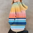 thumbnail image 5 of Baby Days Fashion YLSDY Big Girls Hooded Sweatshirts Long Sleeve Crew Neck Pullover Tops Striped Tie Dye Print Casual Hoodies Shirts with Pocket Multicolor 4-5 Years, 5 of 5