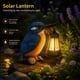 thumbnail image 1 of Estatua jardín para exteriores, decoración jardín con farol solar, estatua resina para exteriores, luz solar para exteriores o, 1 of 8