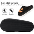 thumbnail image 5 of Ecetana Halloween Slippers for Women Holiday Fluffy Warm Fleece Slippers Indoor Bedroom House Shoes, 5 of 7