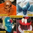 thumbnail image 5 of Molde de silicona para máquina de hielo con forma de calavera sin BPA para whisky, cócteles y eventos festivos. El cierre innovador garantiza que no haya fugas ni derrames (1 unidad), 5 of 5
