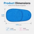 thumbnail image 6 of MODANU Eye Patches for Kids Girls Boys, 6 Pcs Eye Patch for Glasses Kids Reusable Eye Patch for Treating Lazy Eye Amblyopia Strabismus, Red, 6 of 7