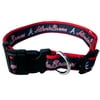 Pets First MLB Atlanta Braves Dogs and Cats Collar - Heavy-Duty, Durable & Adjustable - Large