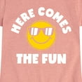 thumbnail image 3 of Instant Message - Here Comes The Fun - Toddler & Youth Girls Short Sleeve Graphic T-Shirt, 3 of 6