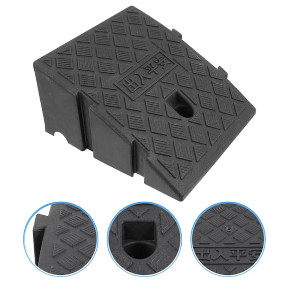 CRILSTYLEO Outdoor Plastic Car Ramp Mat for Vehicle Use, 1 Set for Easy Loading and Unloading