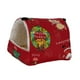 thumbnail image 2 of Hamaca para hámster, cama, guarida para hámster, escondite, jaula de juego, accesorios, nido, casa de juguete para rojo, 2 of 9