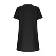 thumbnail image 5 of Gamivast My Order History Online Girls Dresses Size 10-12 Short Sleeve Button Down Mini Shirt Dress Collar V Neck Short Dresses with Pocket Black My Orders Placed Recently by Me Delivery Status, 5 of 5