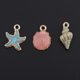 thumbnail image 4 of 30 piezas de abalorios de , suministros para manualidades, colgantes, abalorios, colgantes para manualidades, hallazgos de joyería, Yuyangstore Colgante de esmalte Joyería de bricolaje, 4 of 8