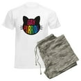 thumbnail image 6 of CafePress - Gay Purride Men's Light Pajamas - Men's Light Loose Fit Cotton Pajama Set, 6 of 7