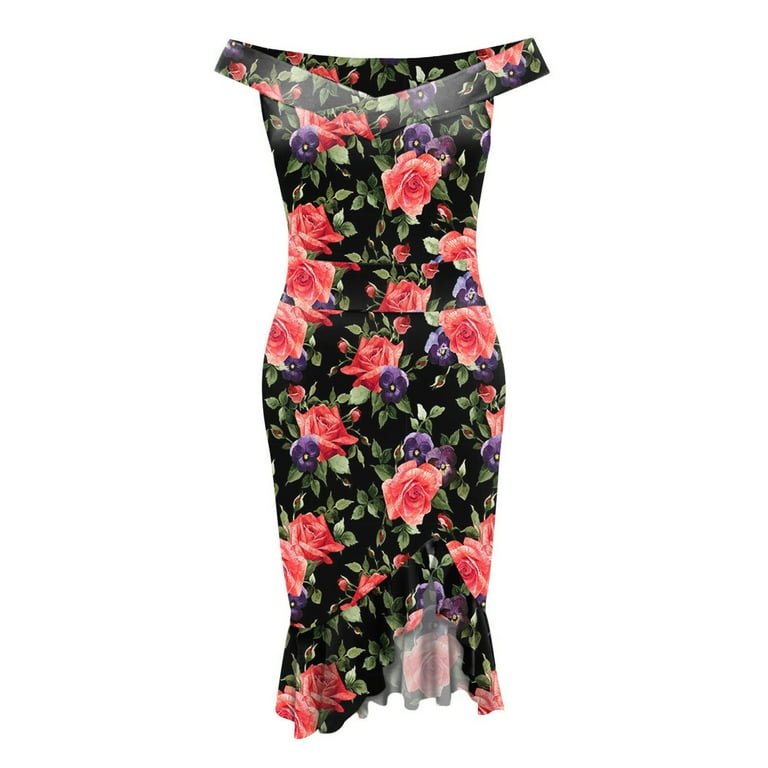 Modest hawaiian best sale dresses