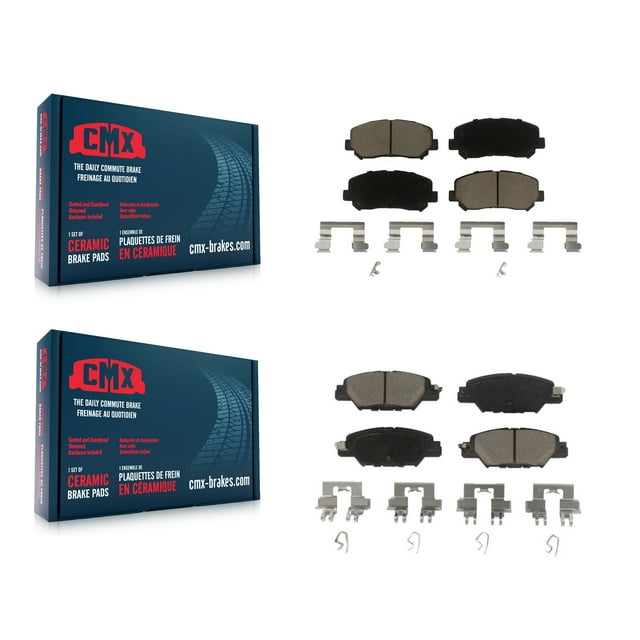 CMX Front Rear Ceramic Brake Pads Kit for Car Mazda CX-5 KCX-100194