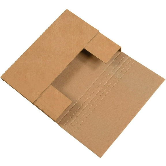 Box Partners Easy-Fold Mailers 14 1/4" x 11 1/4" x 2" Kraft 50/Bundle M14112BFK