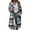 #-005Black, variant on ASDFVBKG Women's 2025 Fall Clothes Plaid Flannel Shacket Jacket Button Down Warm Lapel Long Sleeve Jacket Dressy Loose Fit Coats Fall Winter Overcoat with Pockets Green 2XL