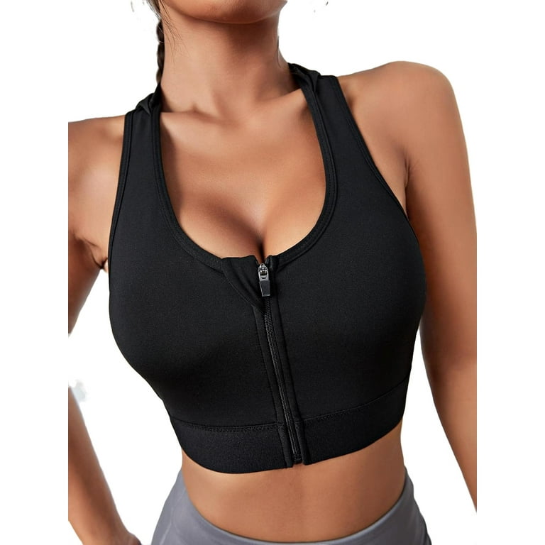 Black sports bra walmart sales