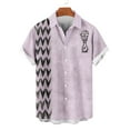 thumbnail image 4 of Awdenio Golf Shirts for Men Casual Short Sleeve Button Down Shirts Tropical Beach Summer Hawaiian Shirt, 4 of 6